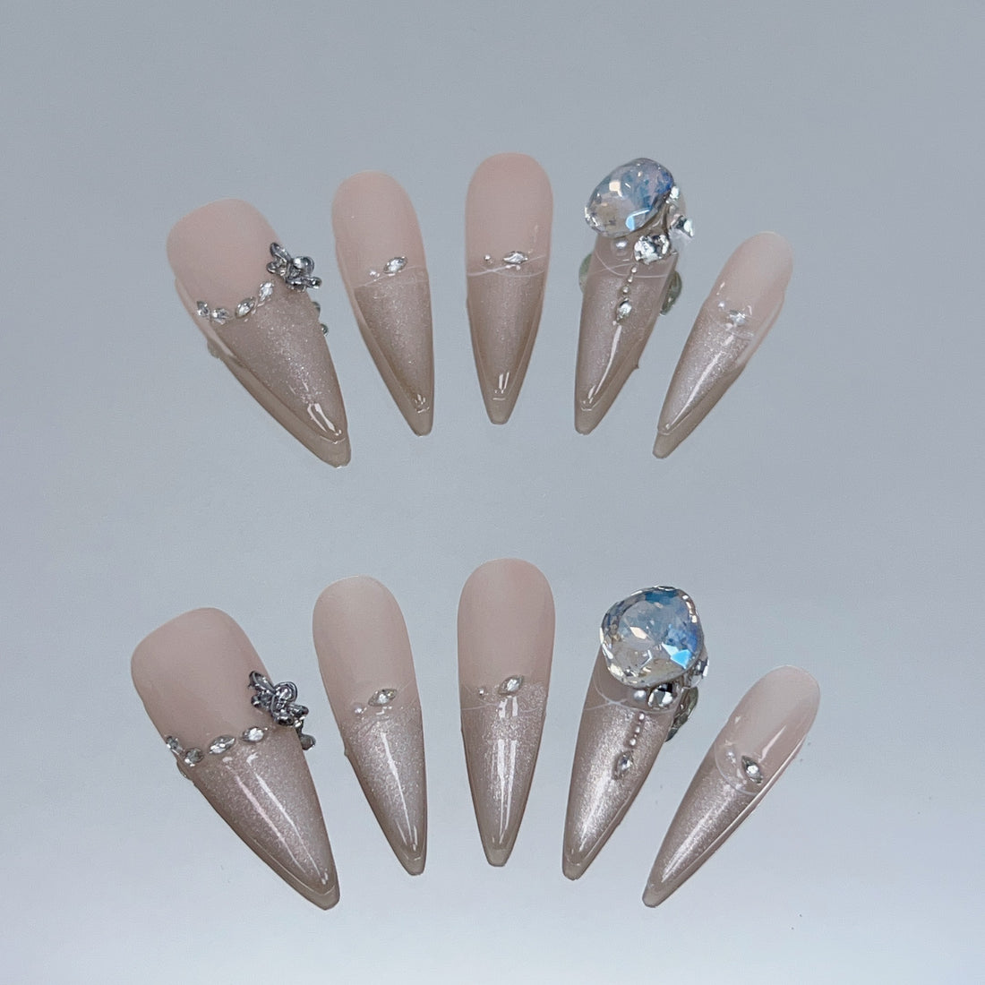 Shimmering Bliss - Leah Nail Queen