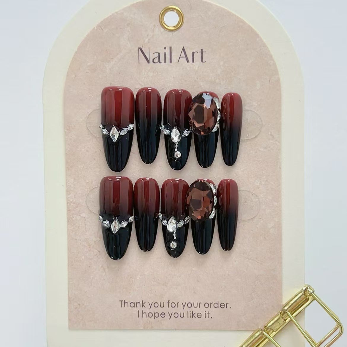 Nocturnal Elegance - Leah Nail Queen
