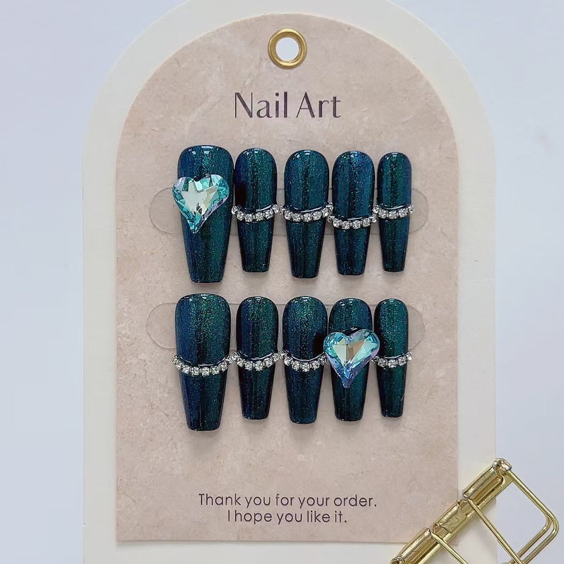 Ice Blue Fantasy - Leah Nail Queen
