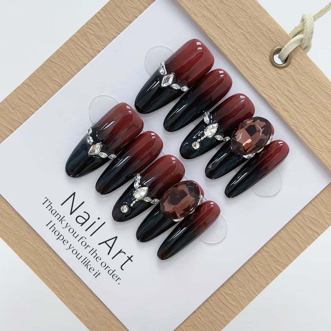 Nocturnal Elegance - Leah Nail Queen