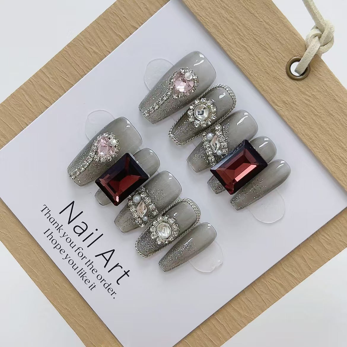 Shimmering Bliss - Leah Nail Queen