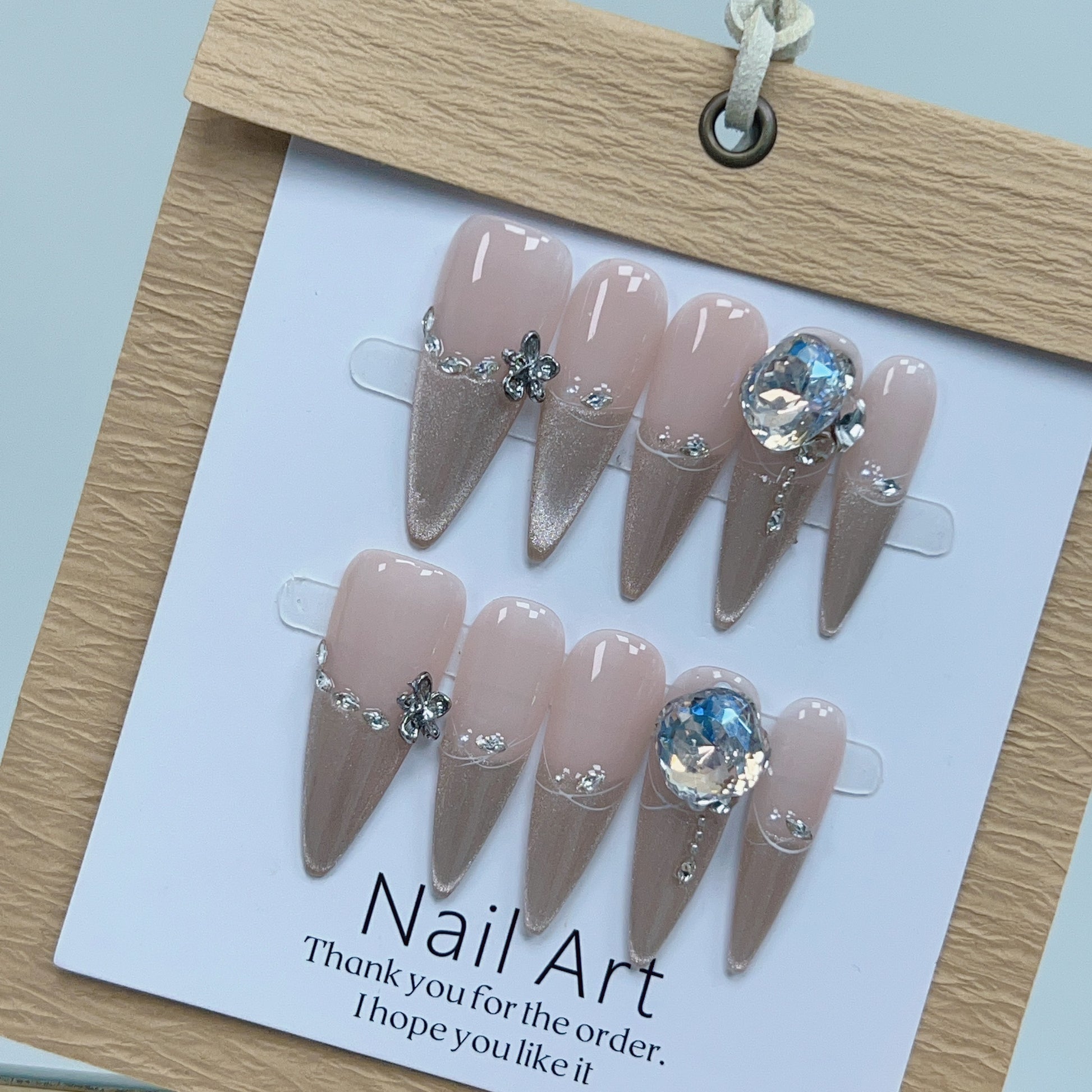 Shimmering Bliss - Leah Nail Queen