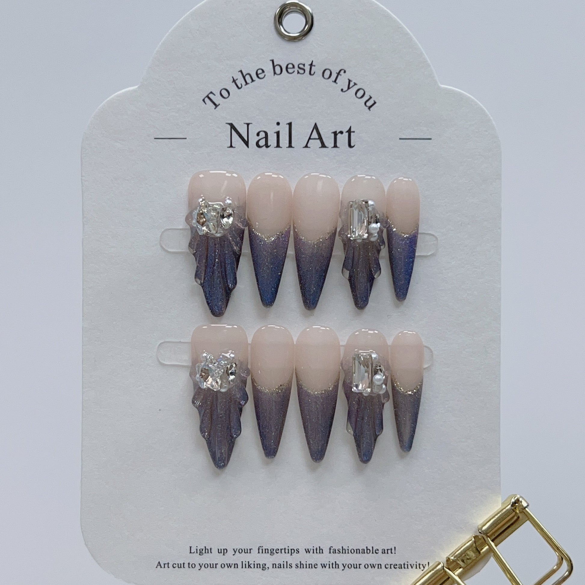 Glimmering Nightfall - Leah Nail Queen