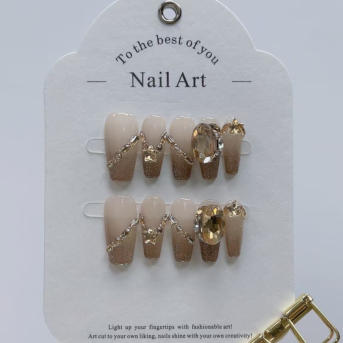 Golden Shimmer - Leah Nail Queen