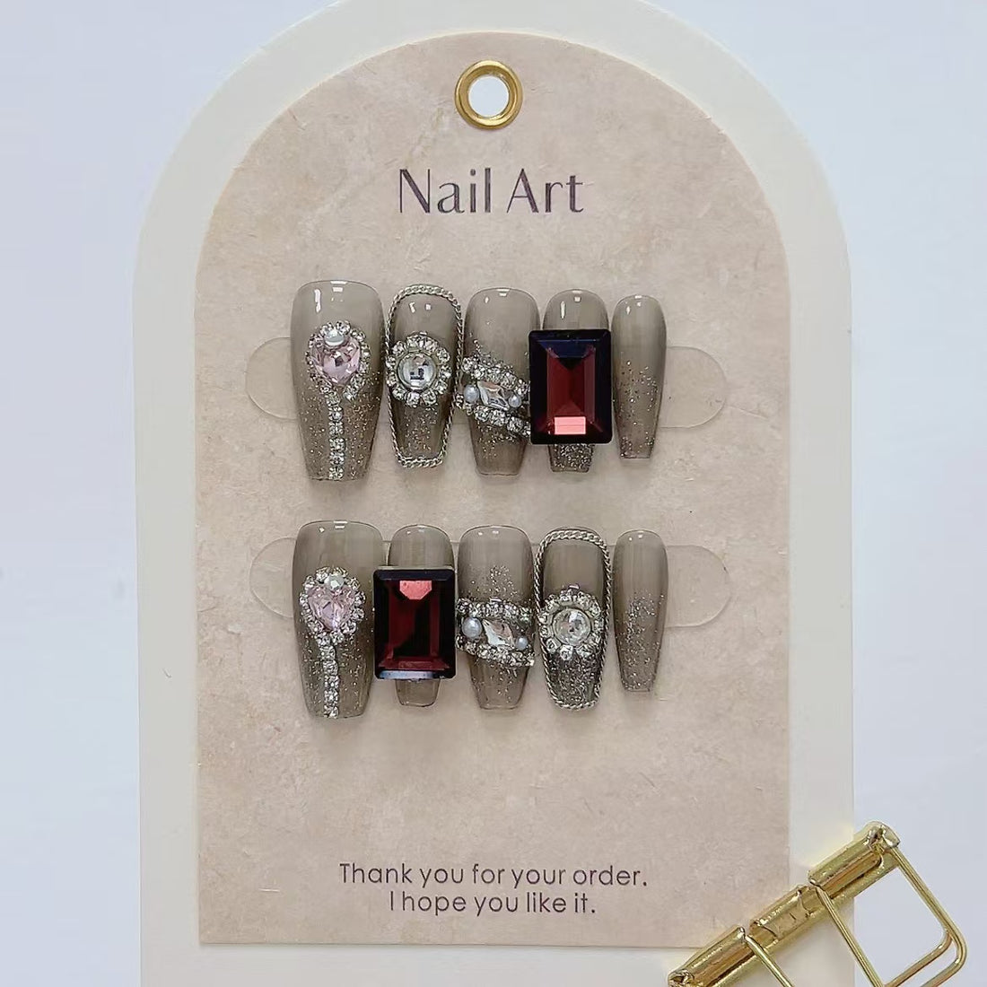 Shimmering Bliss - Leah Nail Queen