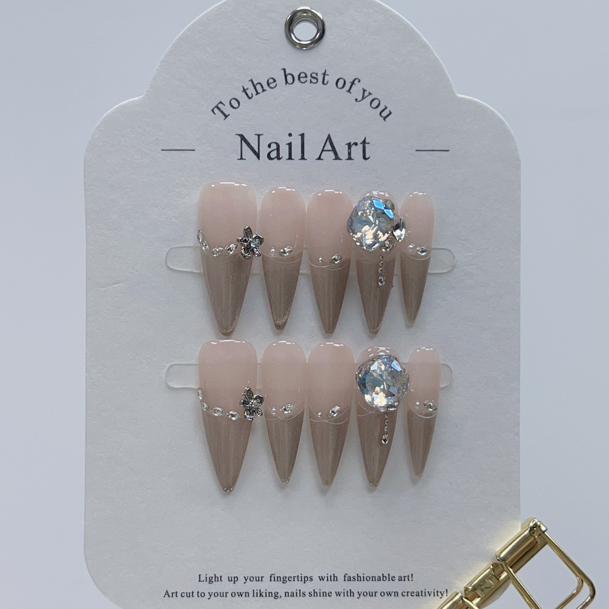 Shimmering Bliss - Leah Nail Queen