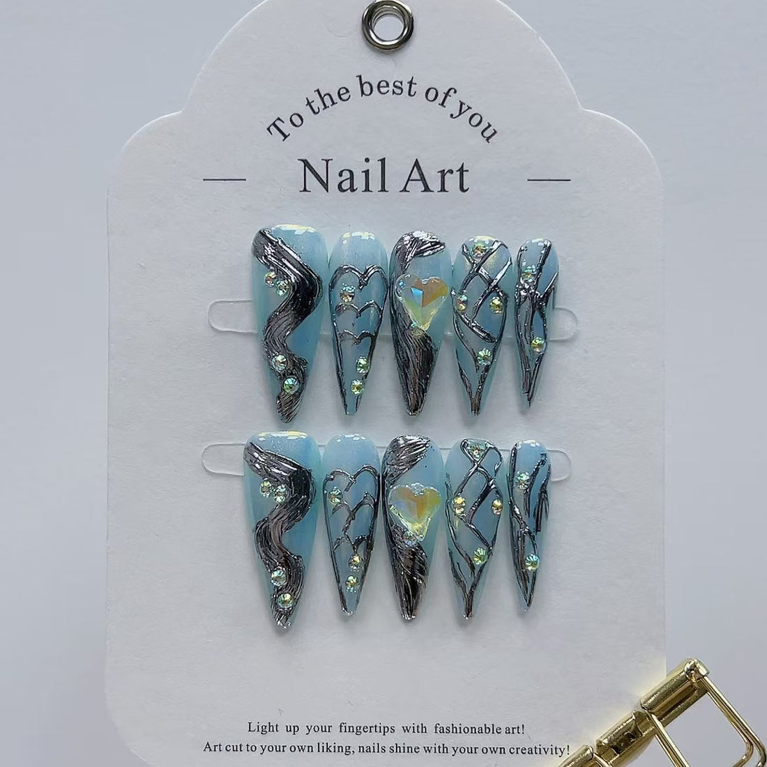 Azure Serenade - Leah Nail Queen