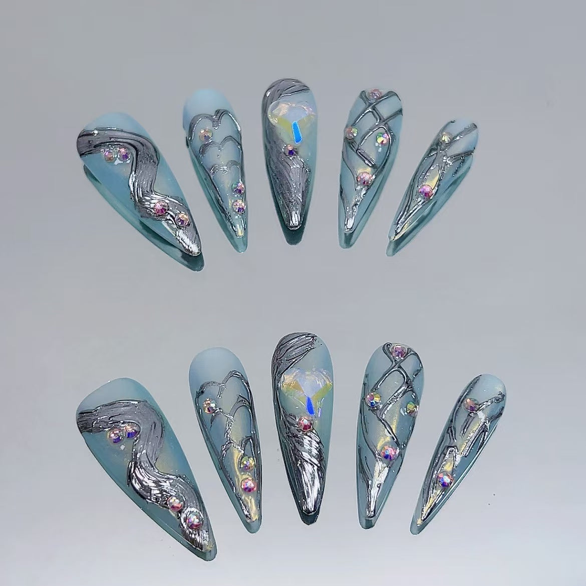 Azure Serenade - Leah Nail Queen