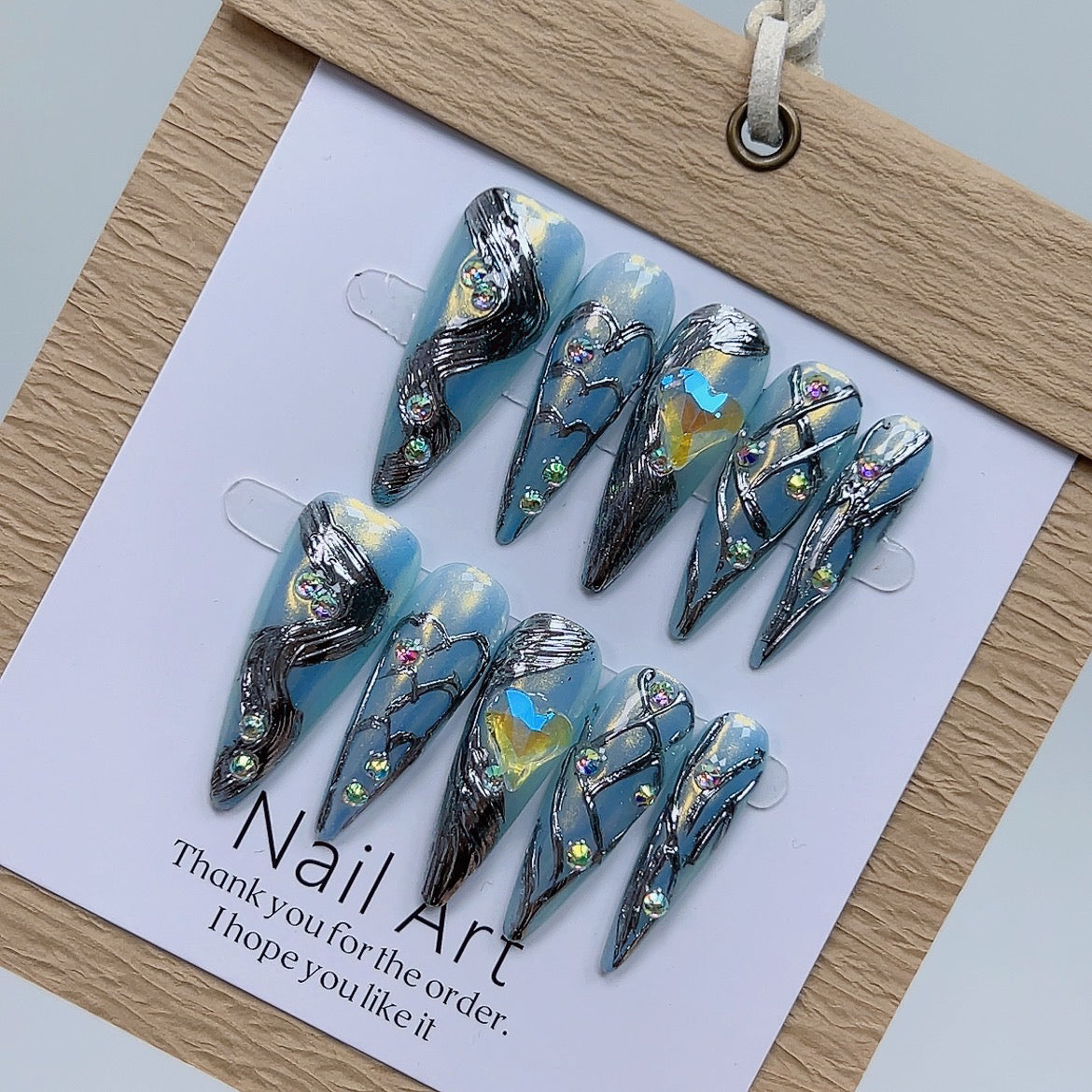 Azure Serenade - Leah Nail Queen